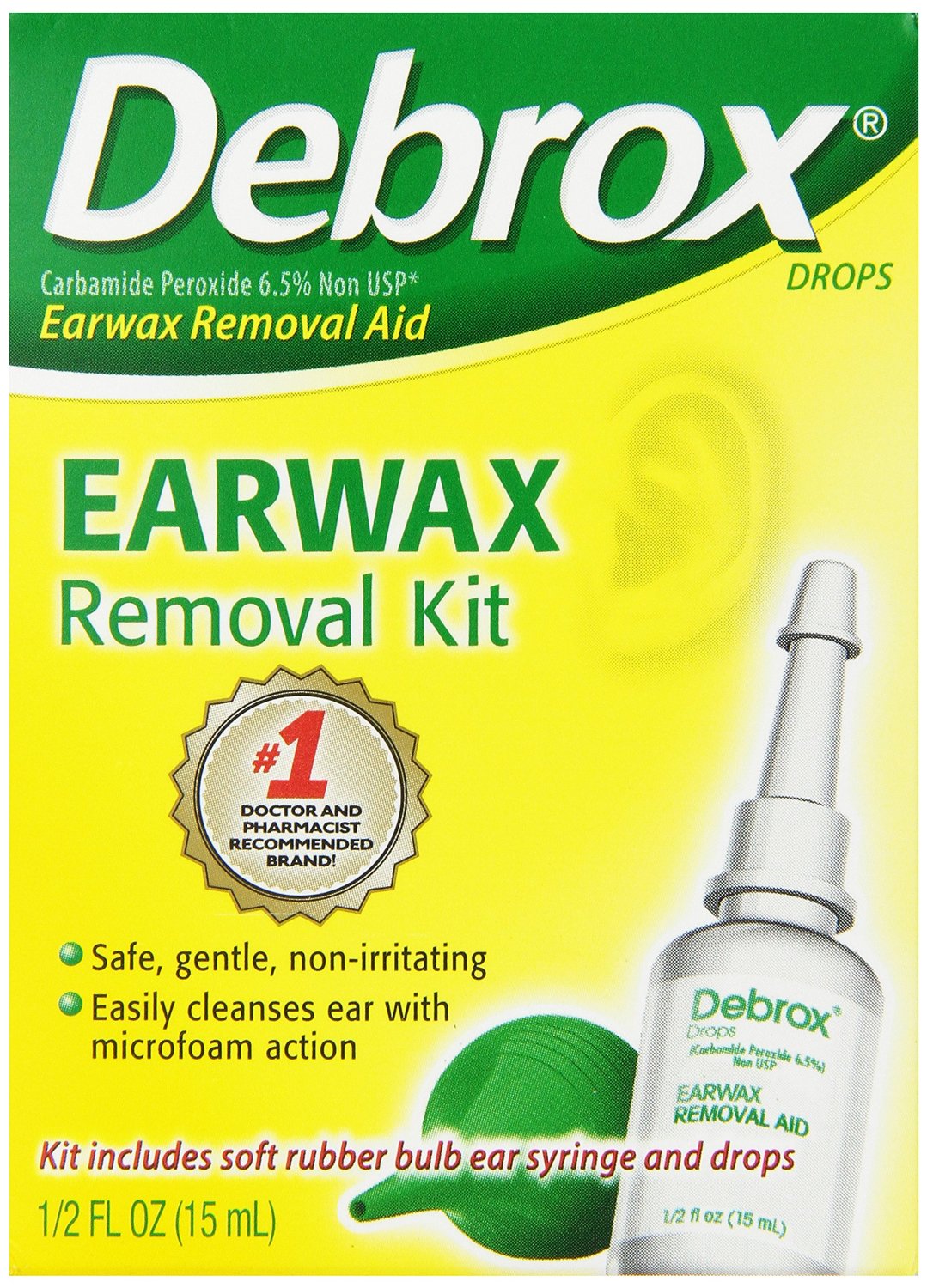 Debrox® Ear Wax Remover Kit with 0.5 oz. Otic Drops