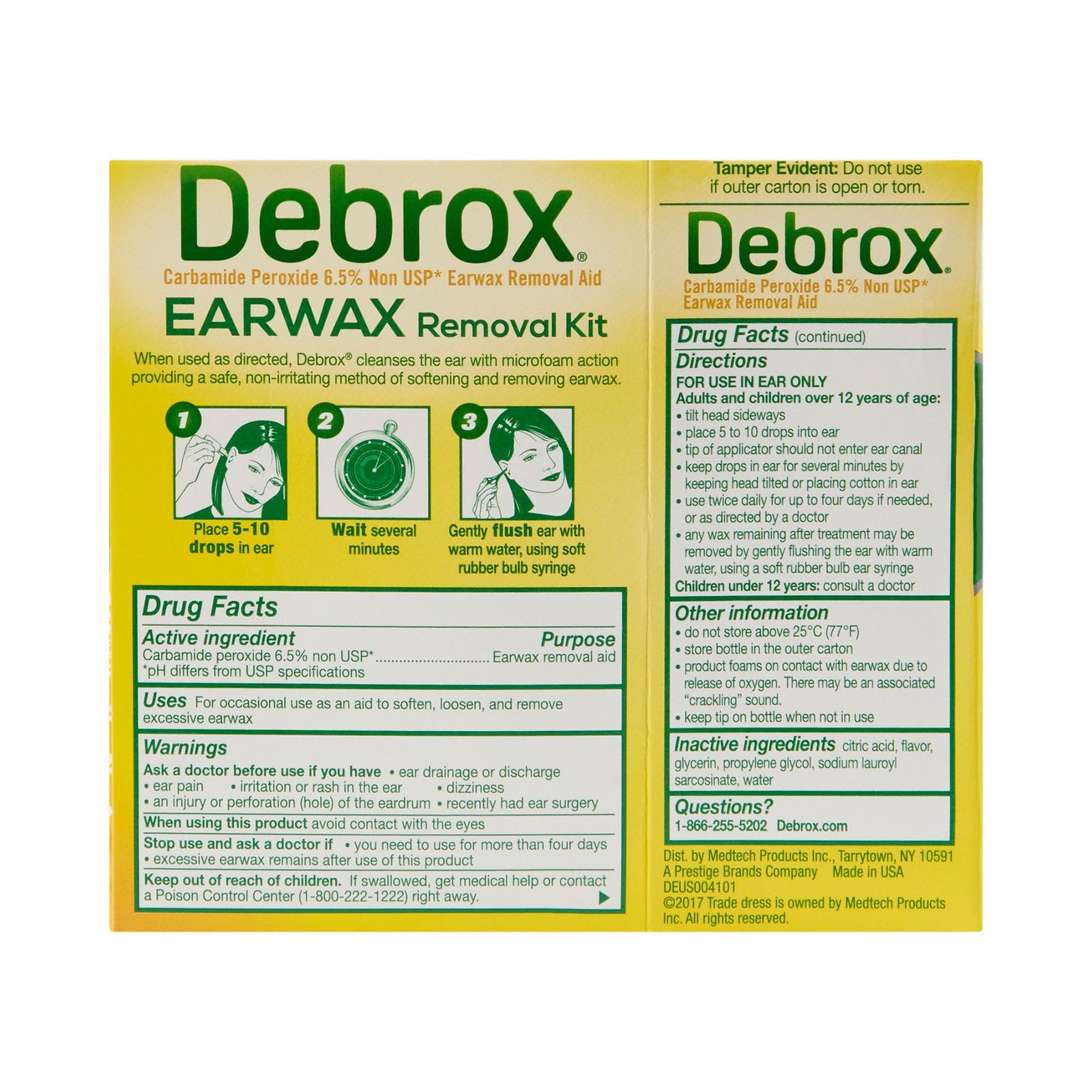 Debrox® Ear Wax Remover Kit with 0.5 oz. Otic Drops
