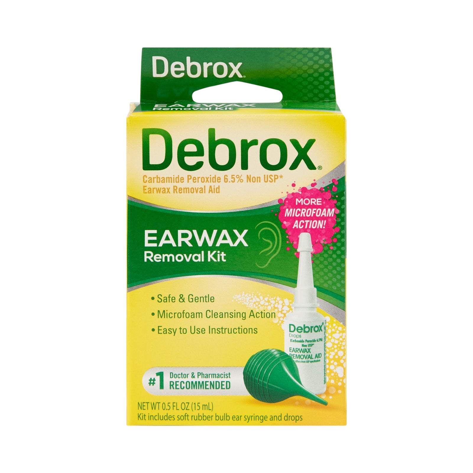 Debrox® Ear Wax Remover Kit with 0.5 oz. Otic Drops