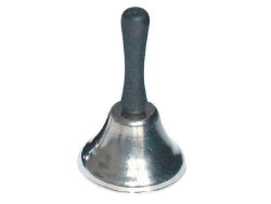 DMI Stainless Steel Call Bell with Wooden Handle - 3-1/2 Inch Diameter