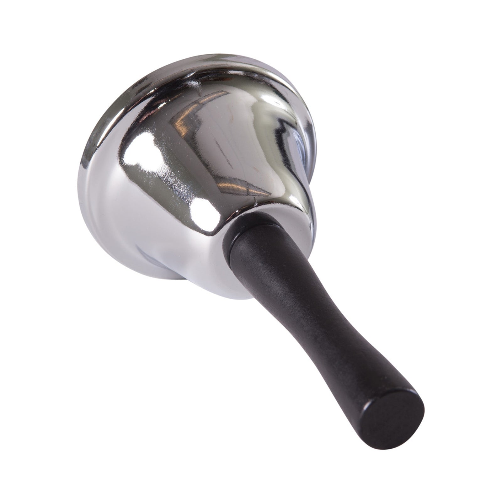 DMI Stainless Steel Call Bell with Wooden Handle - 3-1/2 Inch Diameter