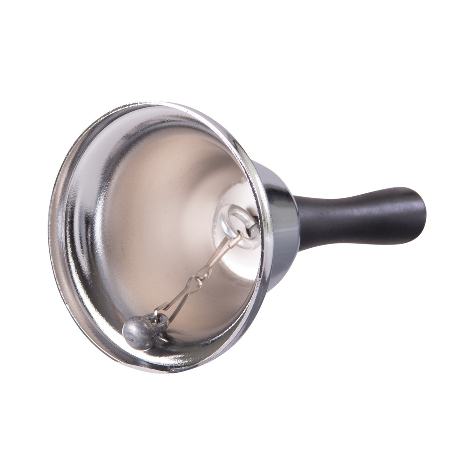 DMI Stainless Steel Call Bell with Wooden Handle - 3-1/2 Inch Diameter