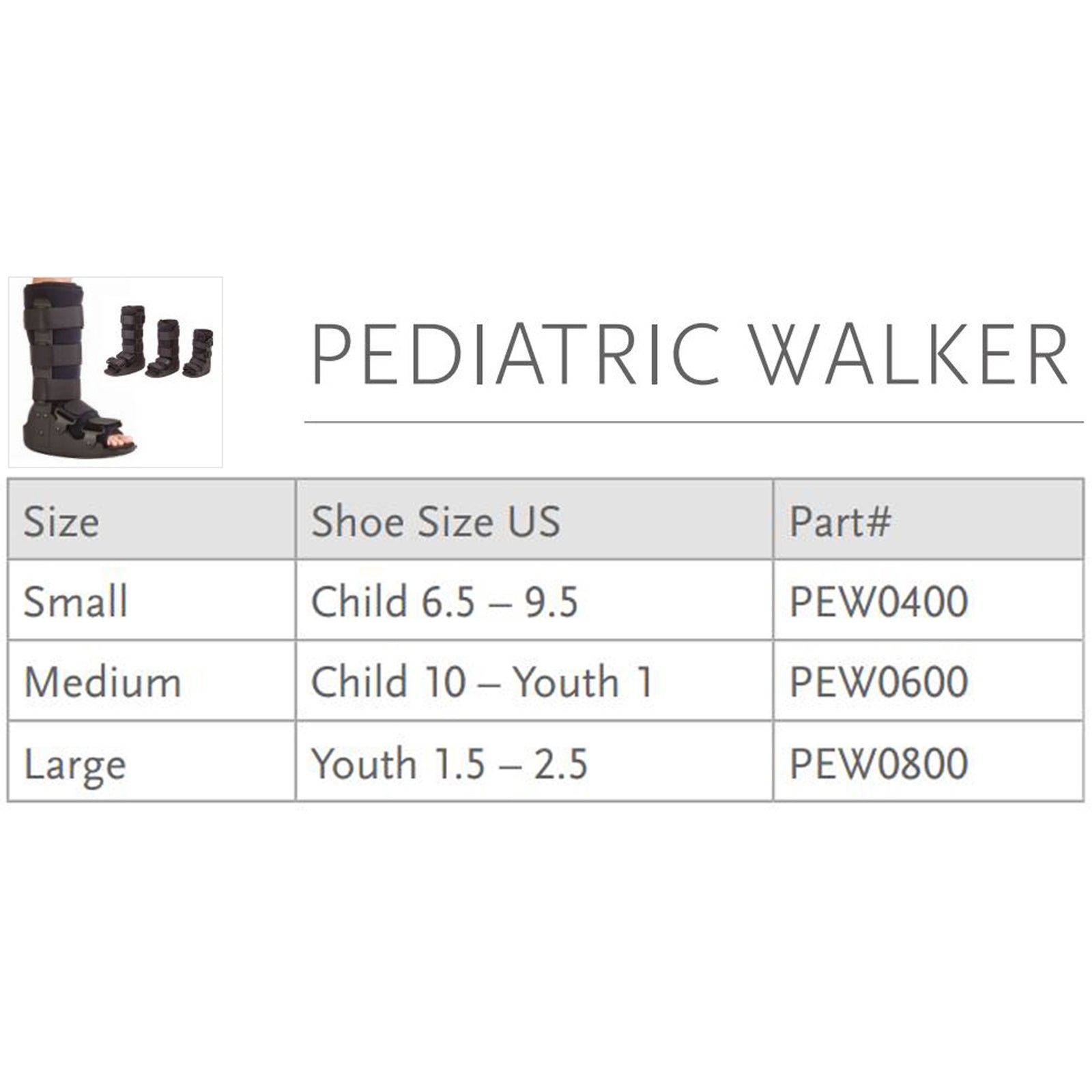 OSSUR AMERICAS I Walker, Air Equalizer