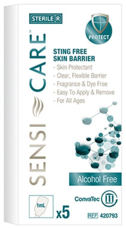 ConvaTec Sensi-Care Sting-Free Skin Barrier Film Applicator, 1 mL