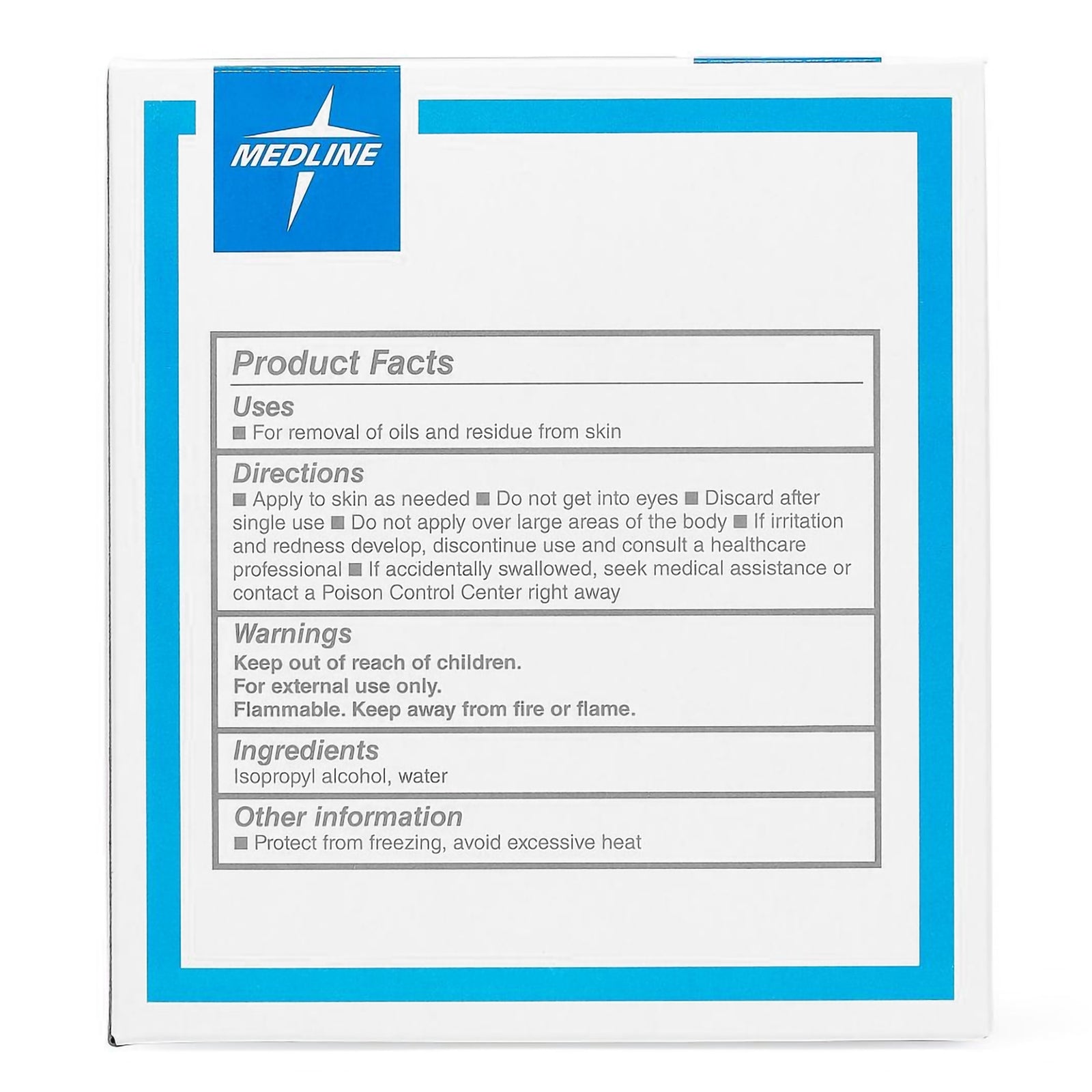 Medline Isopropyl Alcohol Impregnated Swabsticks