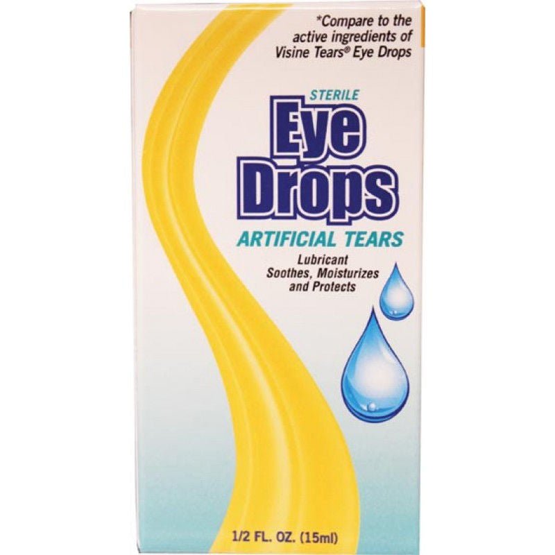 New World Imports Artificial Tears Eye Drops, 0.5 fl oz / 15 mL