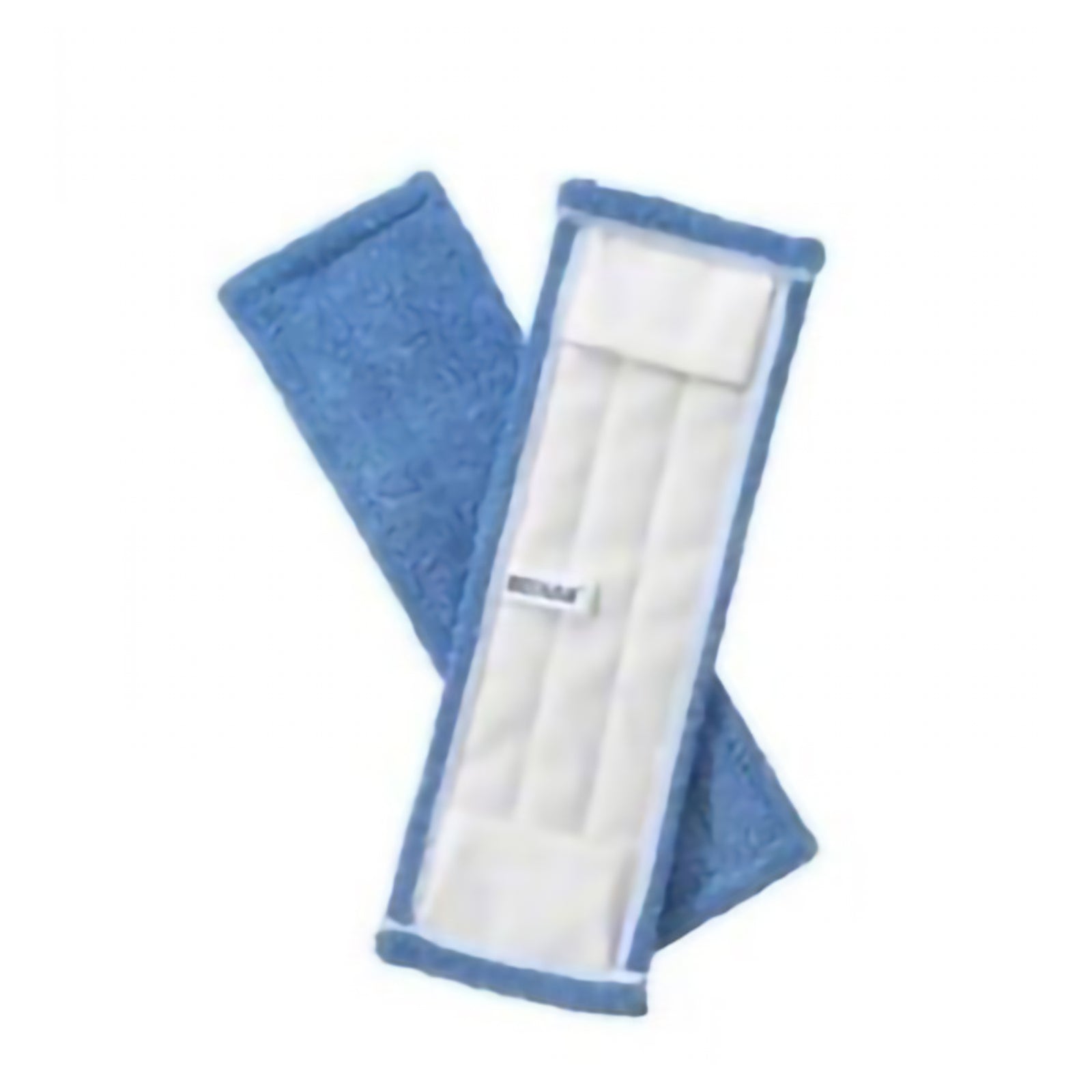 Medline Microfiber Wet Mop Pad - Blue, Case of 50