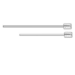 Ready Care® Dentaswab® Untreated Foam Tip Oral Swab - Case of 4
