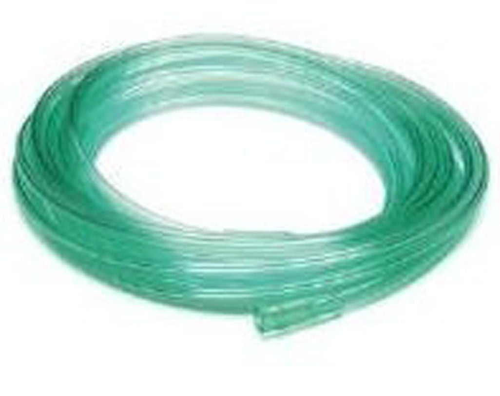 SunMed Crush-Free Lumen Oxygen Tubing, Green, 50 ft