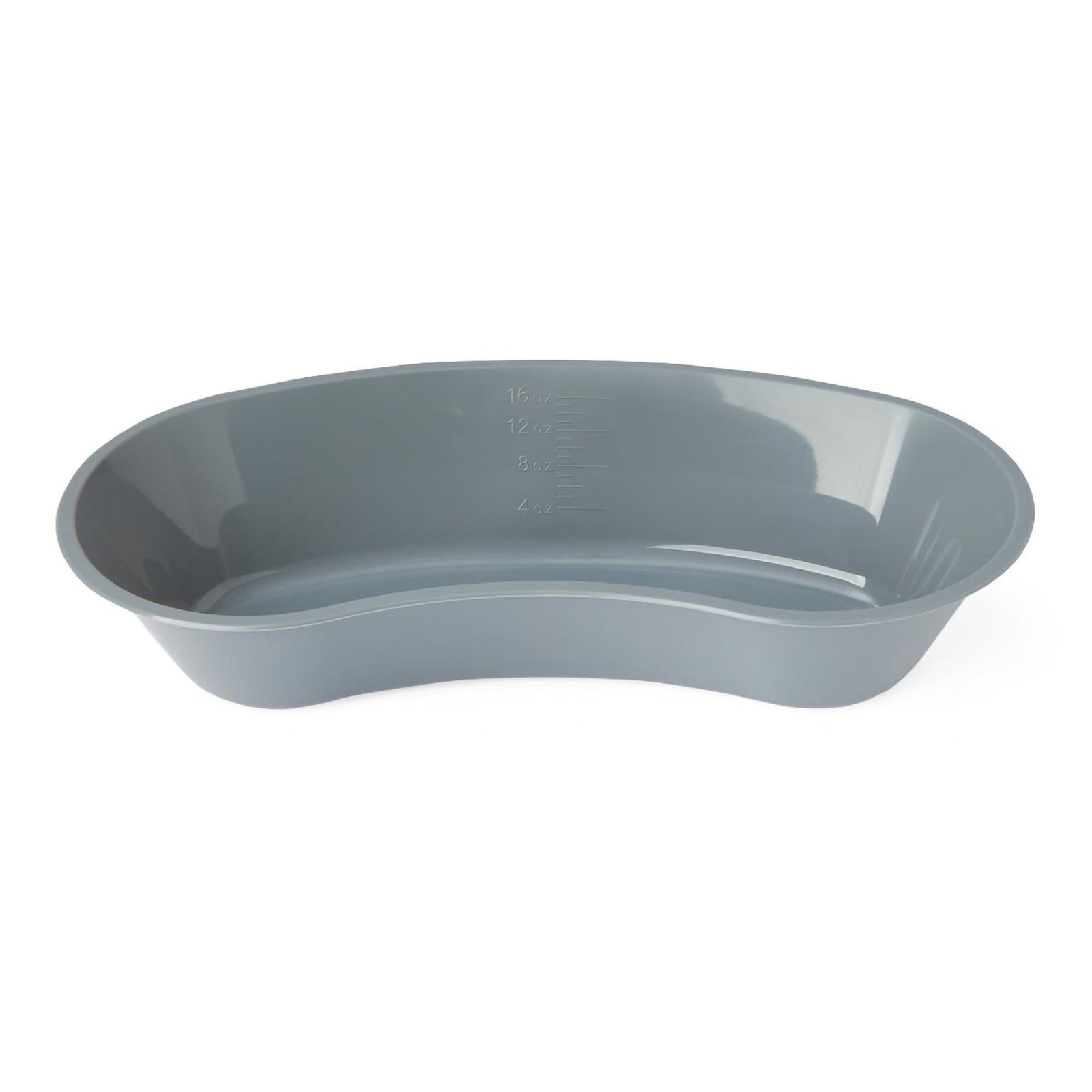 Medline Graphite Plastic Emesis Basin 16 oz.