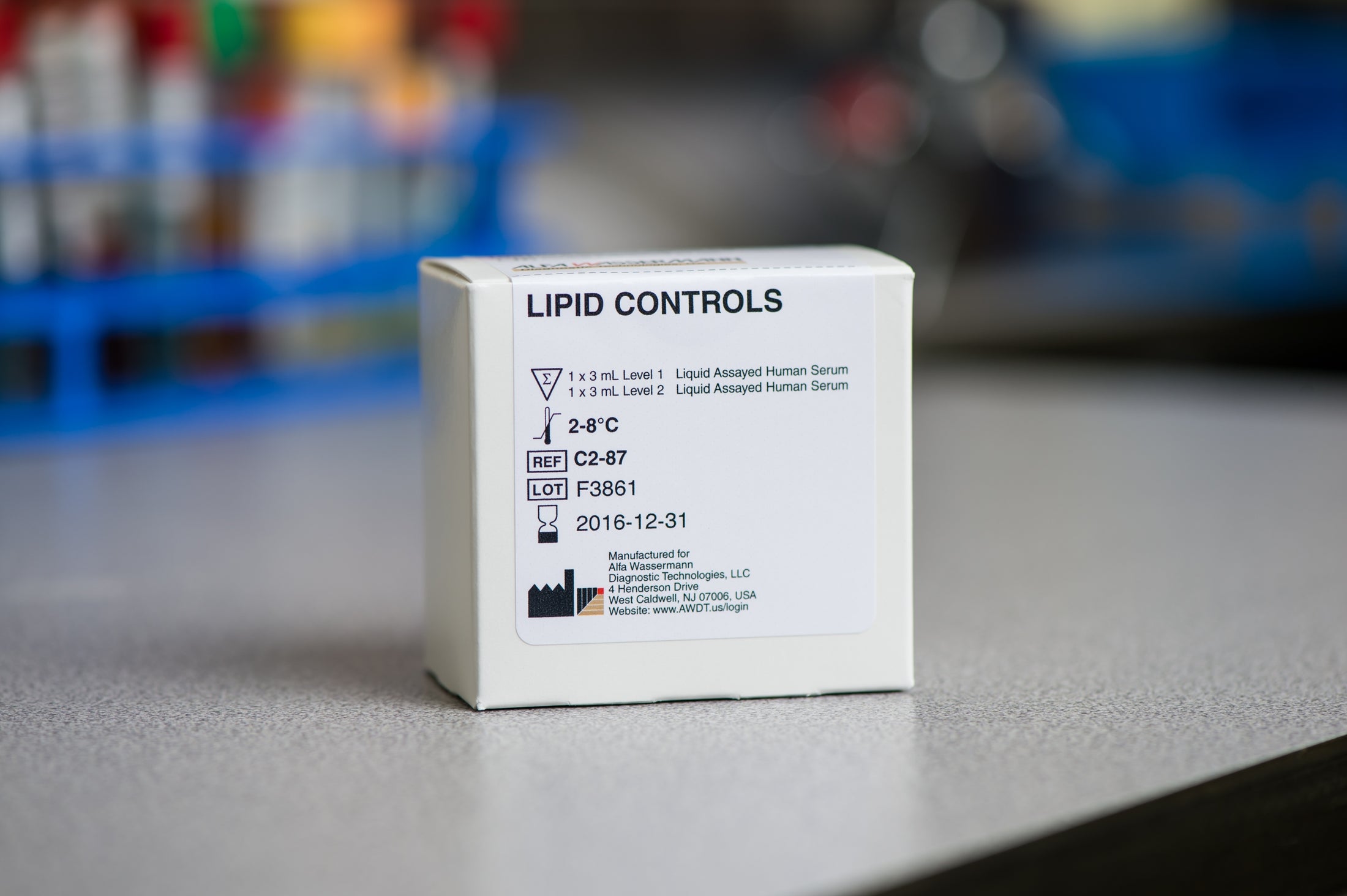 Alfa Wassermann Lipid Control Level 2, 2 x 3 mL