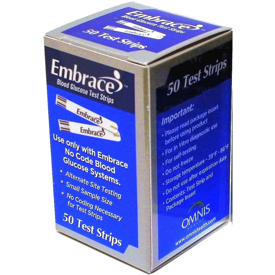 Embrace Blood Glucose Test Strips