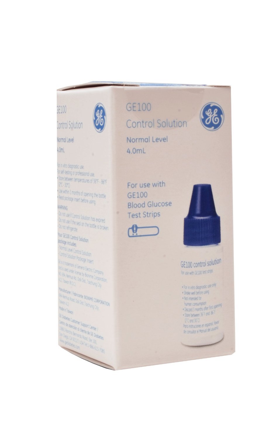 Bionime Blood Glucose Control Solution 4 mL Normal Level