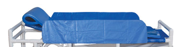 Shower Gurney Splash Guard with Rail - Set of 2