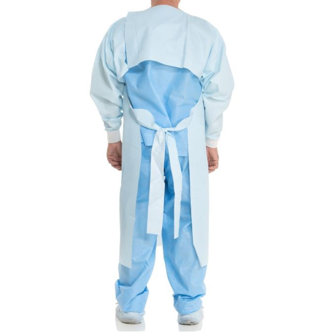 Chemotherapy Procedure Gown 2X-Large Blue NonSterile