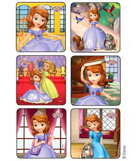 Disney Sofia the First Stickers