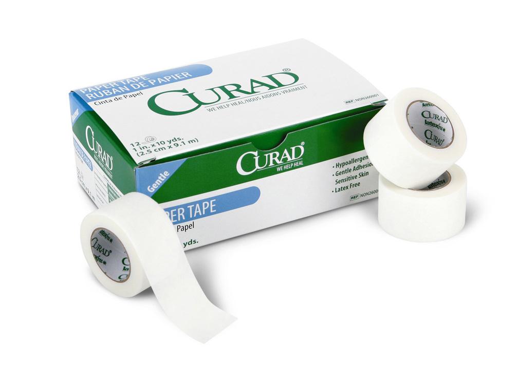 Curad® White Paper Medical Tape
