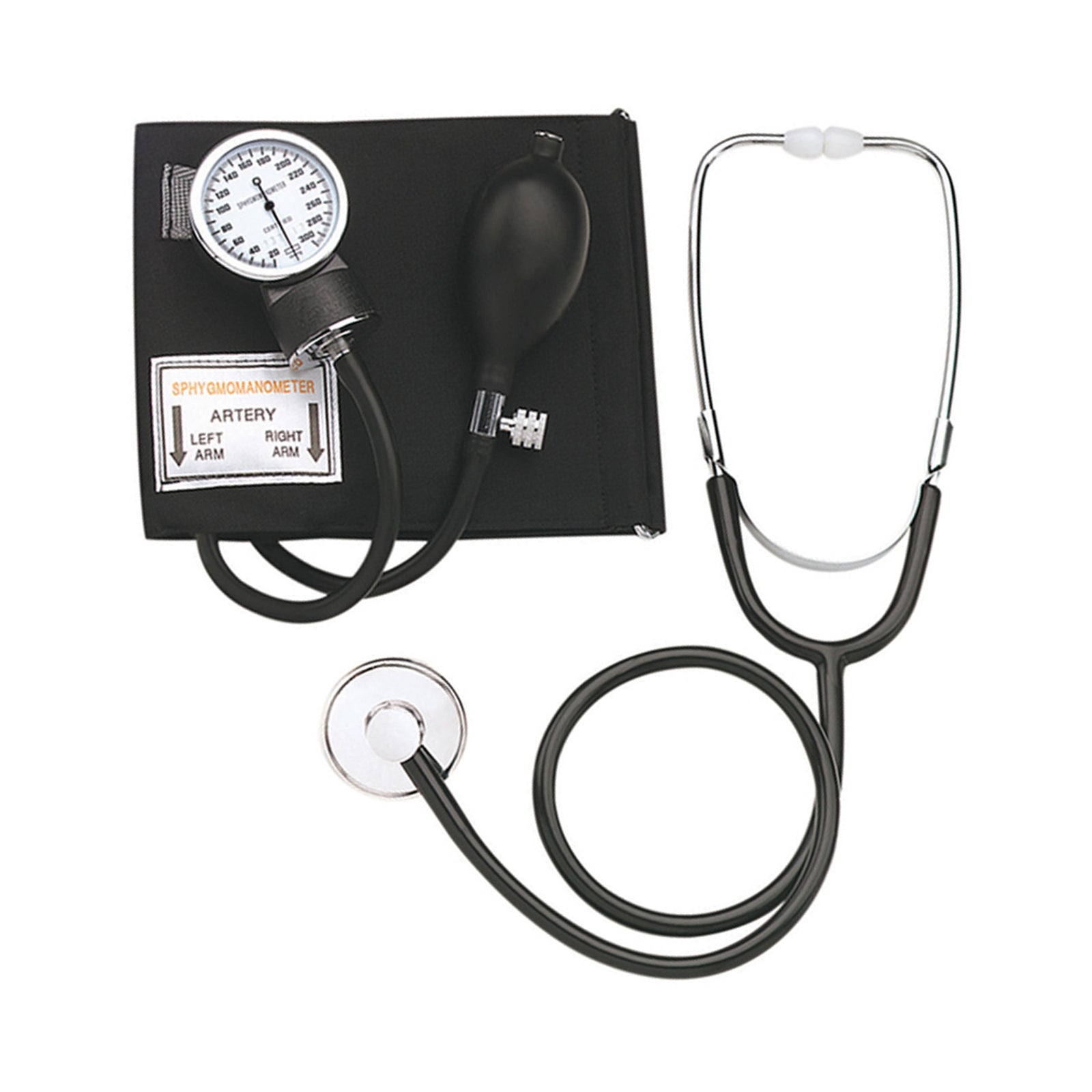 HealthSmart® Large Adult Blood Pressure Monitor with Stethoscope