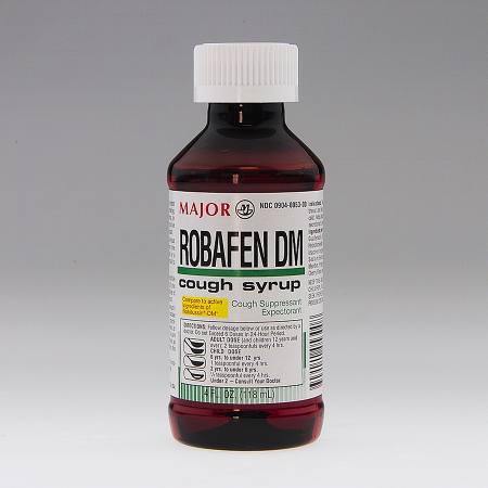 Major Robafen DM Sugar-Free Cherry Cough Syrup, 4 oz