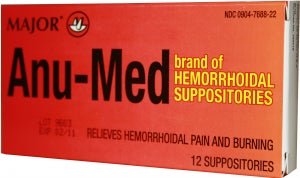 McKesson Anu-Med Suppository 0.25%