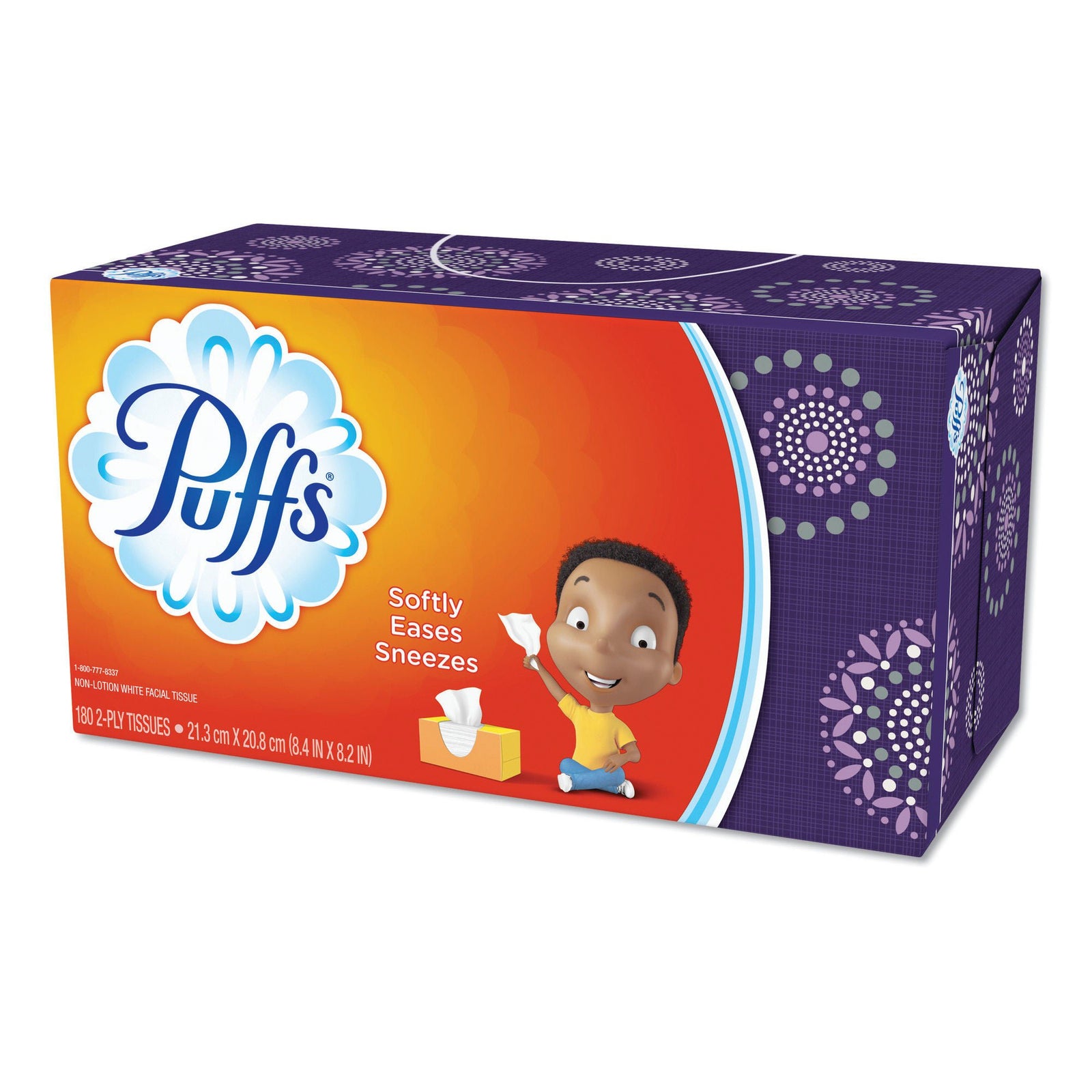 Puffs White Facial Tissue, 180 Count