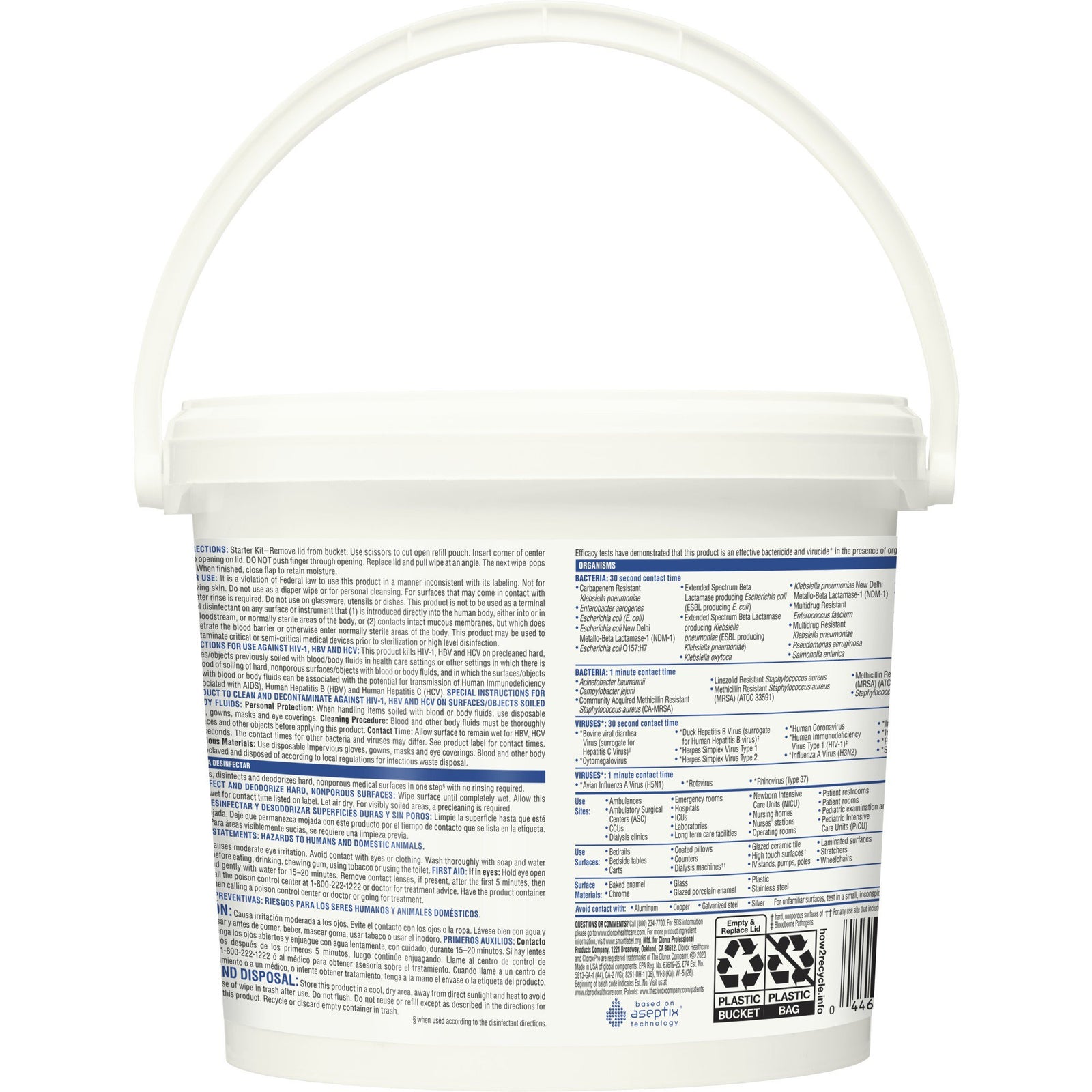 Clorox Healthcare Hydrogen Peroxide Disinfectant Cleaner