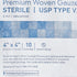 McKesson MedSurg Sterile Gauze Sponges 4 x 4 Inch 8-Ply