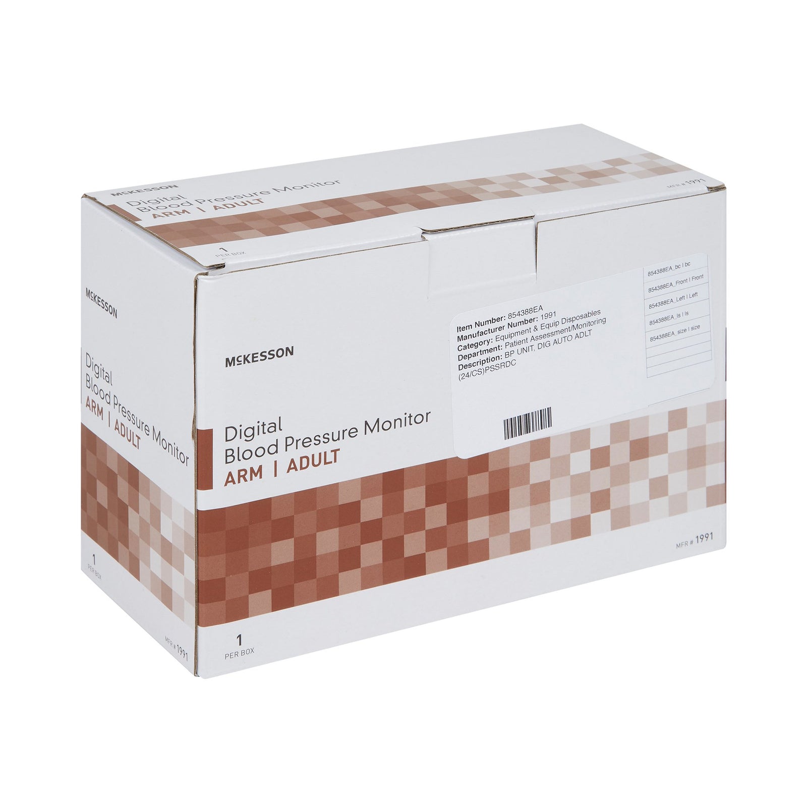 McKesson MedSurg Home Automatic Digital Blood Pressure Monitor