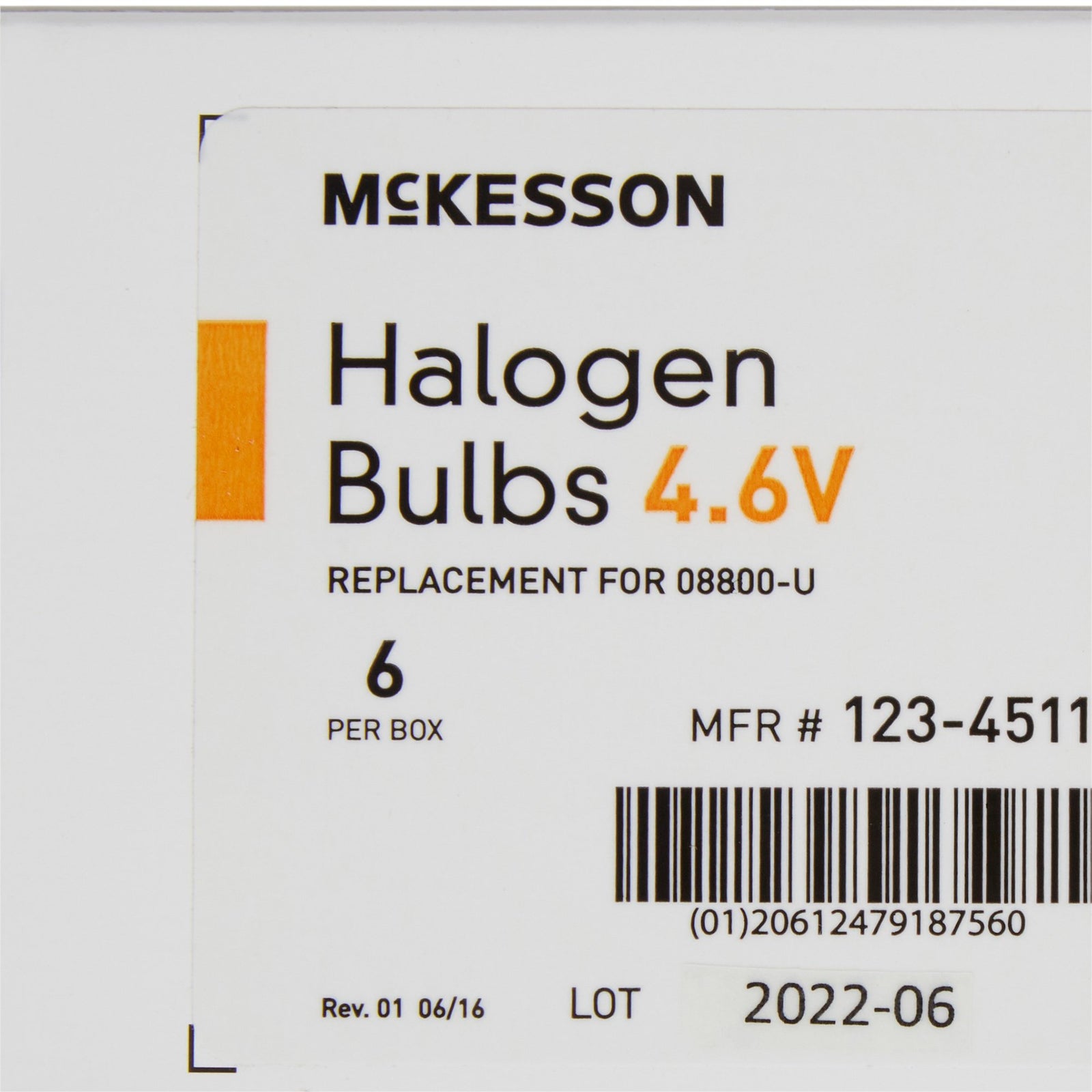 McKesson MedSurg Diagnostic Lamp Bulb for Vaginal Specula, 4.6 Volt