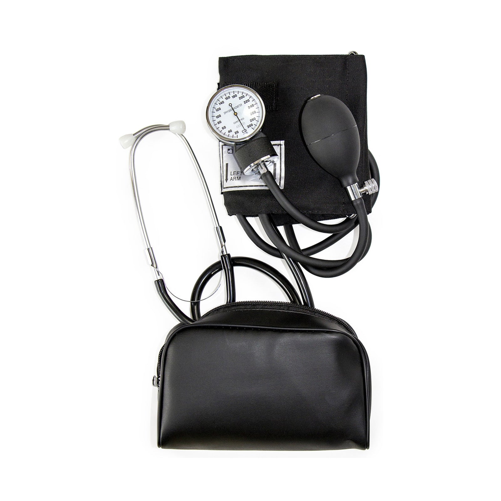 HealthSmart® Adult Blood Pressure Monitor with Stethoscope - 25 to 36 cm Cuff