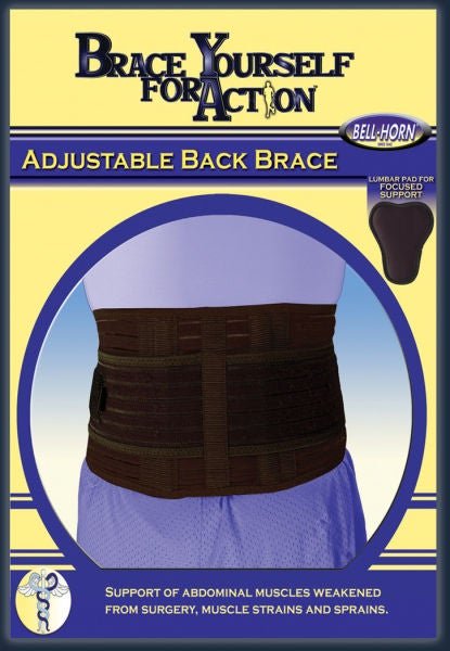 DJ Orthopedics Dual-Strap Back Brace, Universal 28–50 Inch