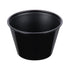 Solo® 4 oz. Black Plastic Souffle Cup