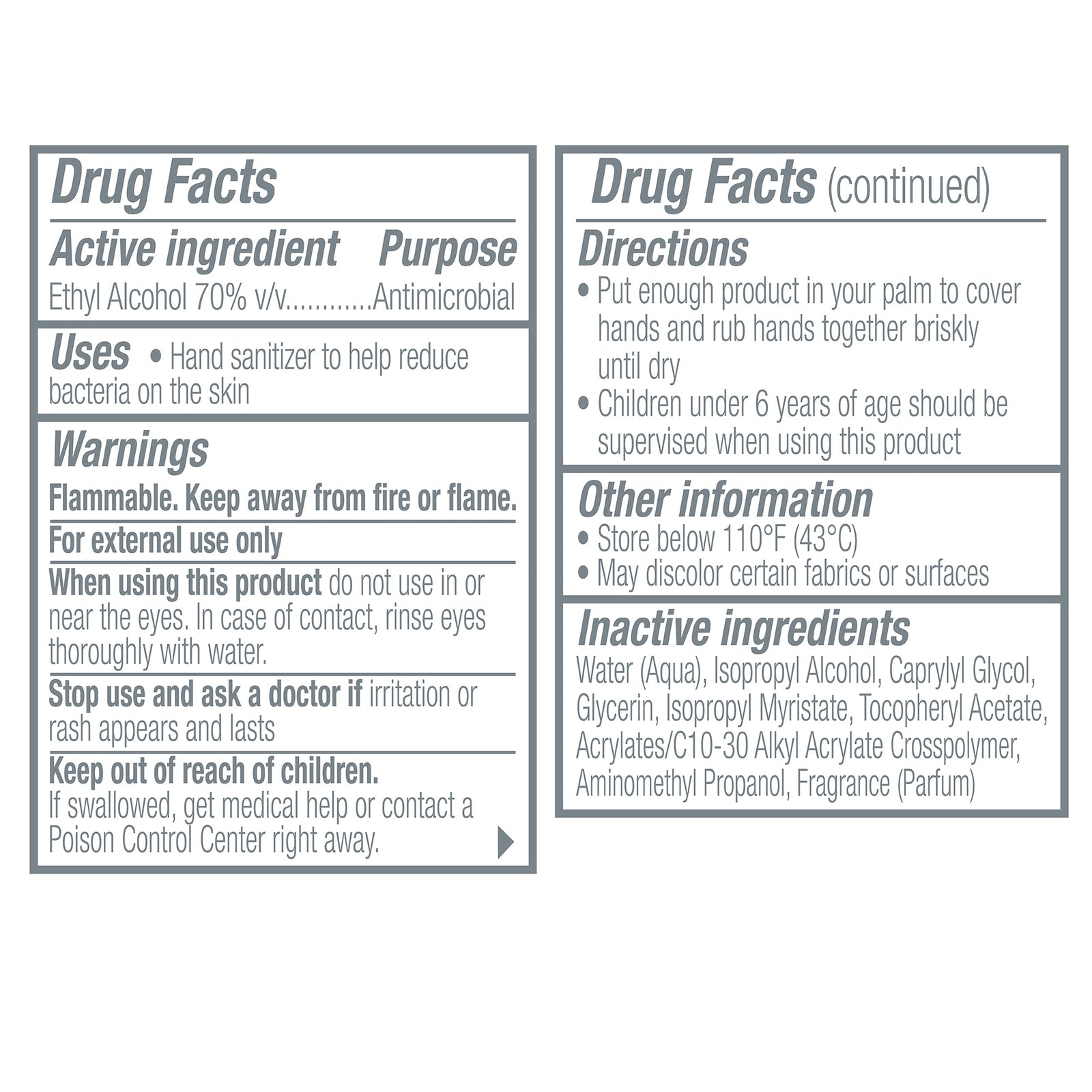 Purell� Advanced Hand Sanitizer 1 oz. Bottle