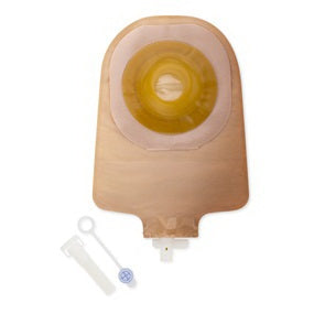 Premier™ One-Piece Urostomy Pouch with Convex Barrier, 9 Inch Length, 1-1/2 Inch Stoma