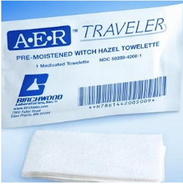 Hemorrhoid Relief A·E·R™ Traveler Pad - 50 Count Box