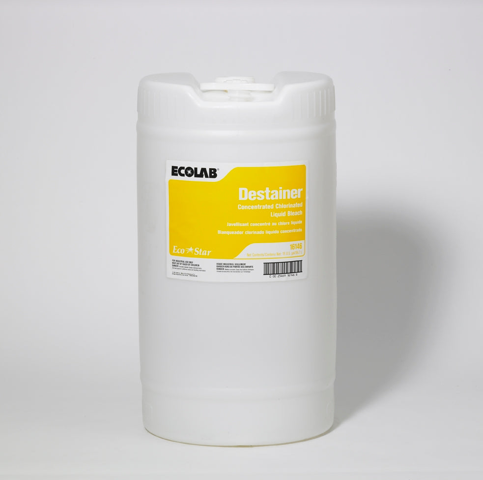 Ecolab Liquid Laundry Chlorine Bleach 5 gal. Pail