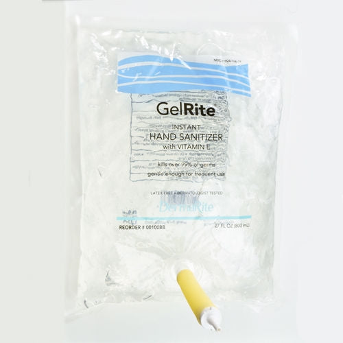 GelRite® Hand Sanitizer Gel 800 mL Dispenser Refill Bag