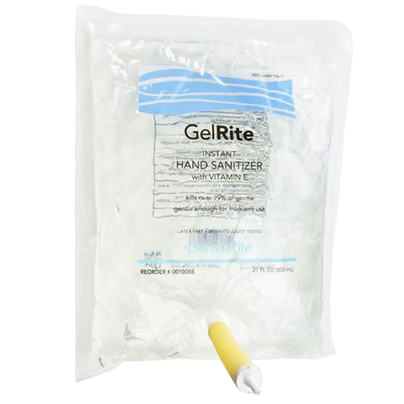 GelRite® Hand Sanitizer Gel 800 mL Dispenser Refill Bag