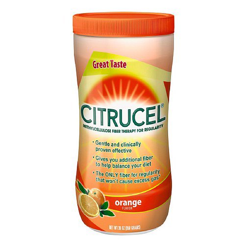 Citrucel® Orange Flavor Fiber Supplement Powder