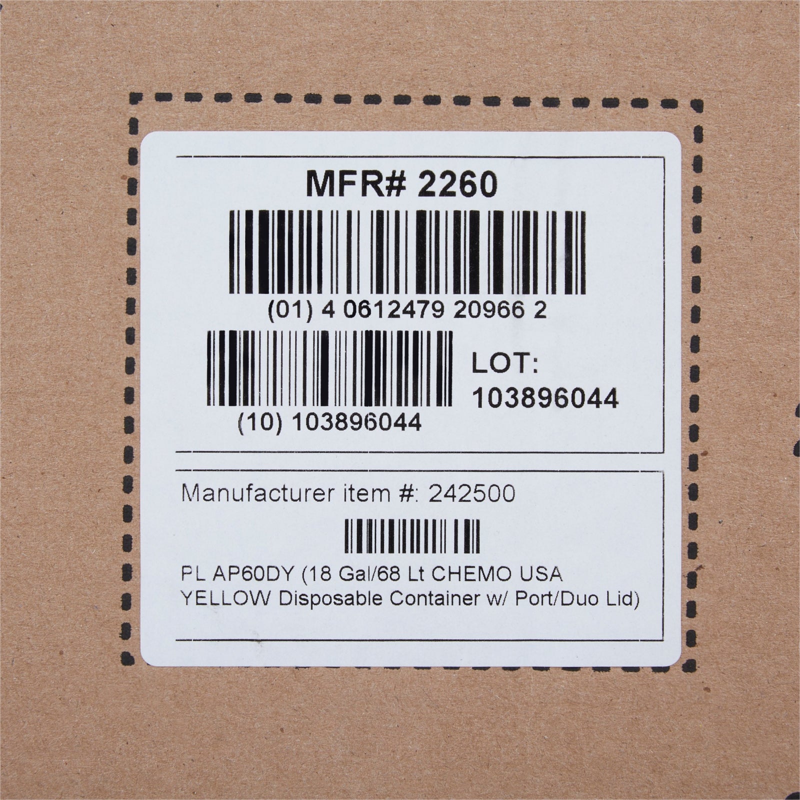 McKesson Prevent® Chemotherapy Waste Container