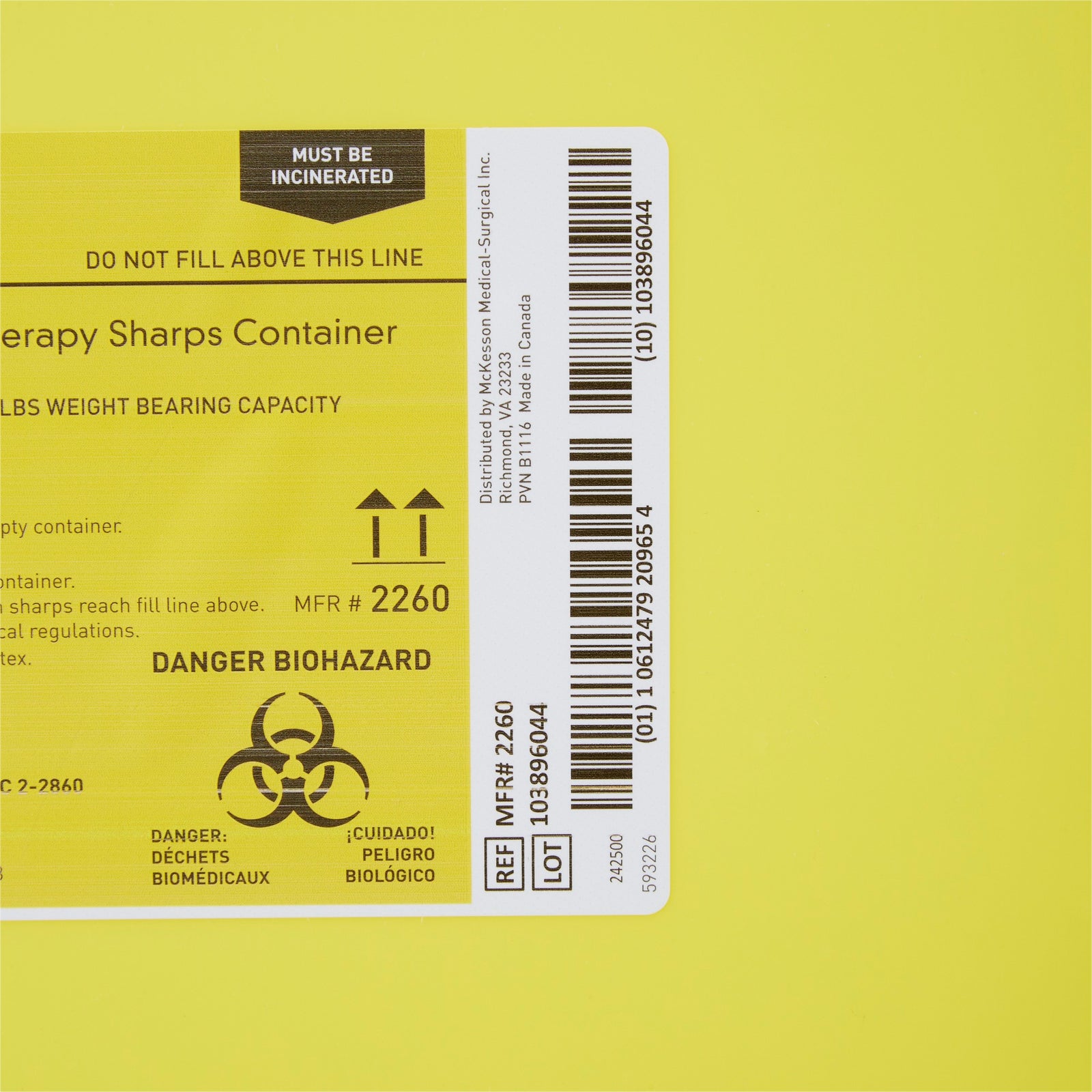 McKesson Prevent® Chemotherapy Waste Container