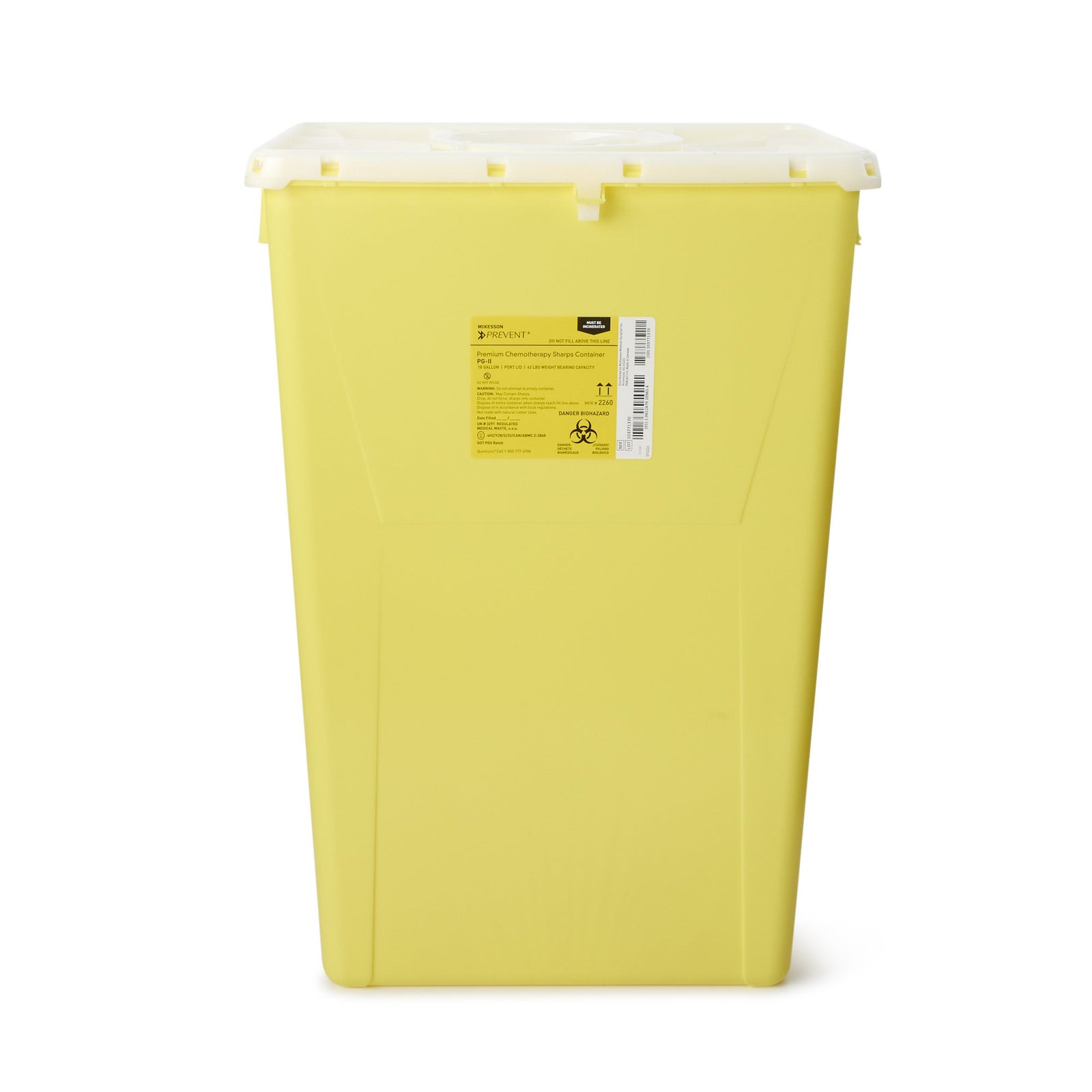 McKesson Prevent® Chemotherapy Waste Container