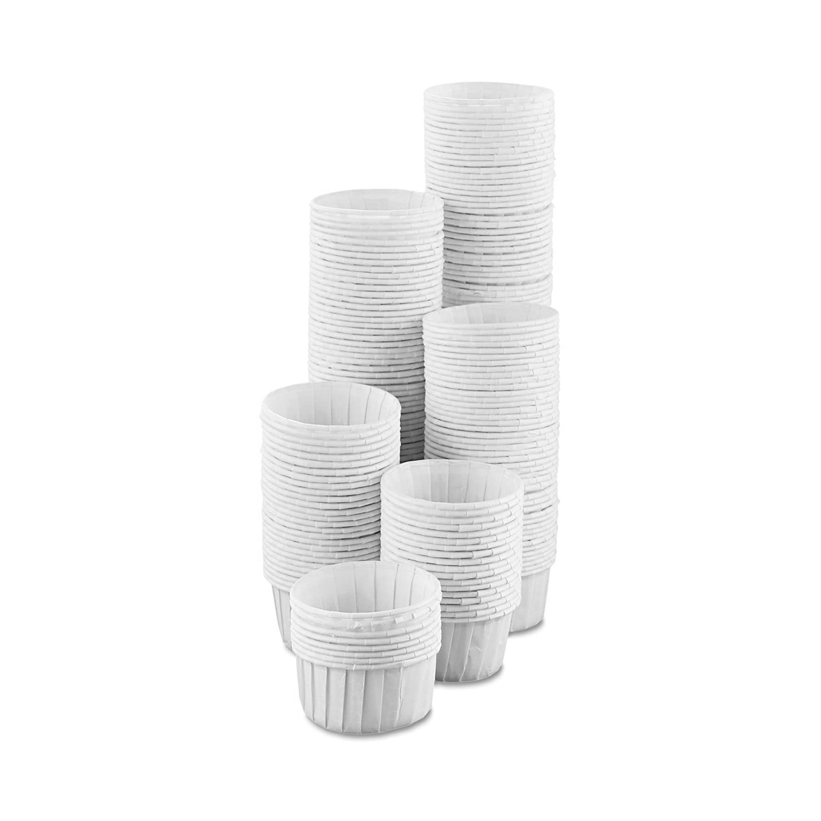 Souffle Cup Solo® 4 oz. Paper White Disposable