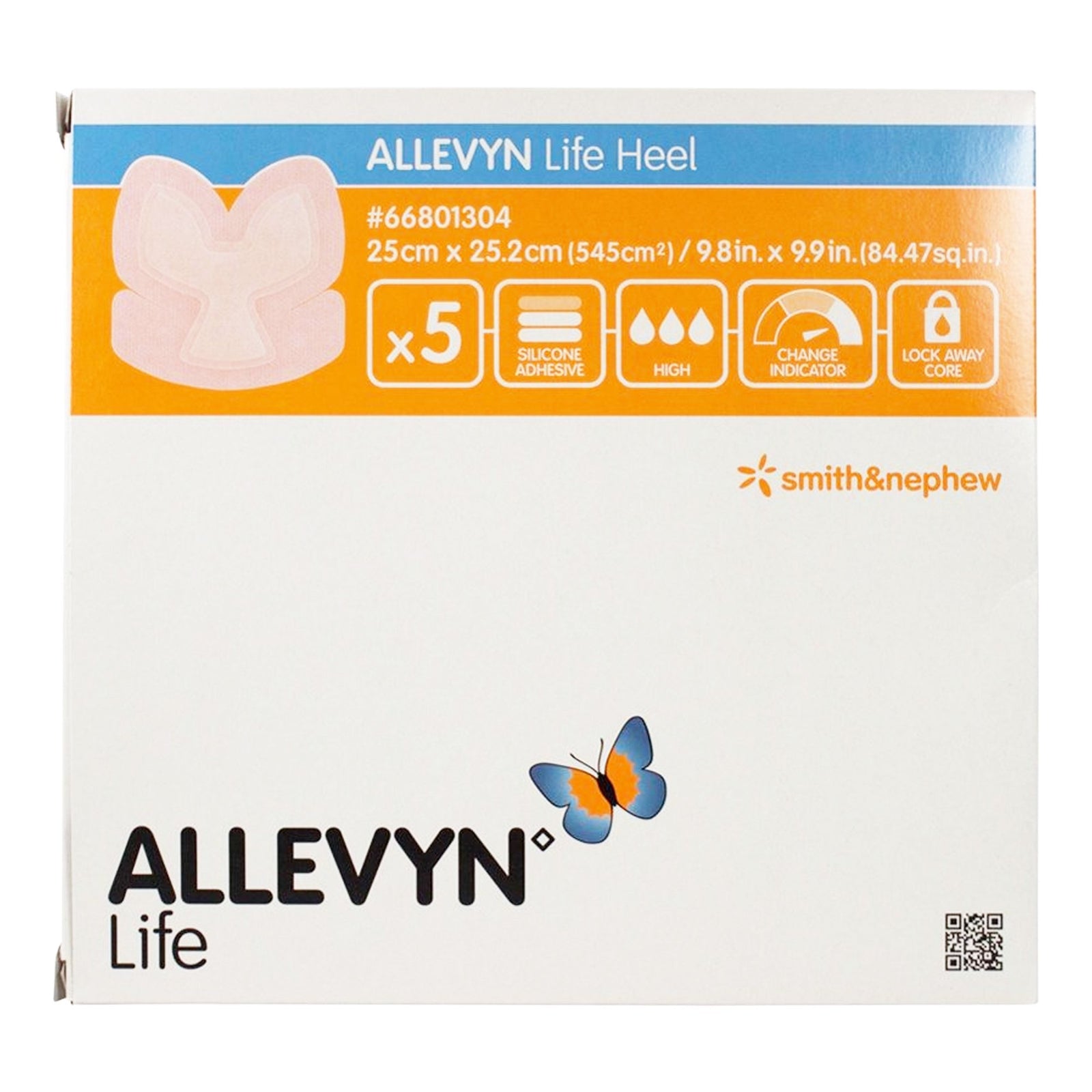 Allevyn Life Heel Foam Dressing with Border