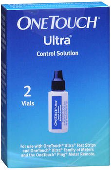 LifeScan OneTouch Ultra Blood Glucose Control Solution, 2 Vials