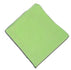 16" x 16" Green Microfiber Cleaning Cloth