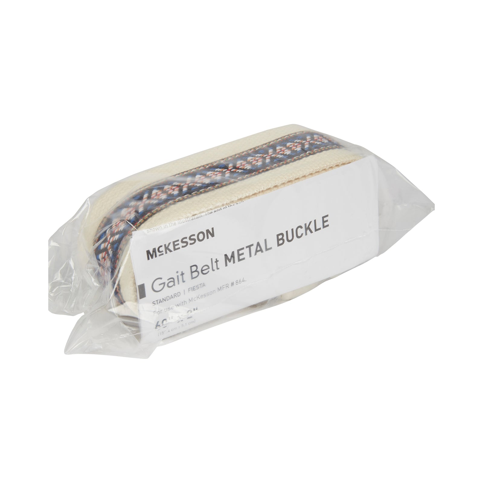 McKesson Gait Belt with Metal Buckle