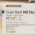 McKesson Gait Belt with Metal Buckle