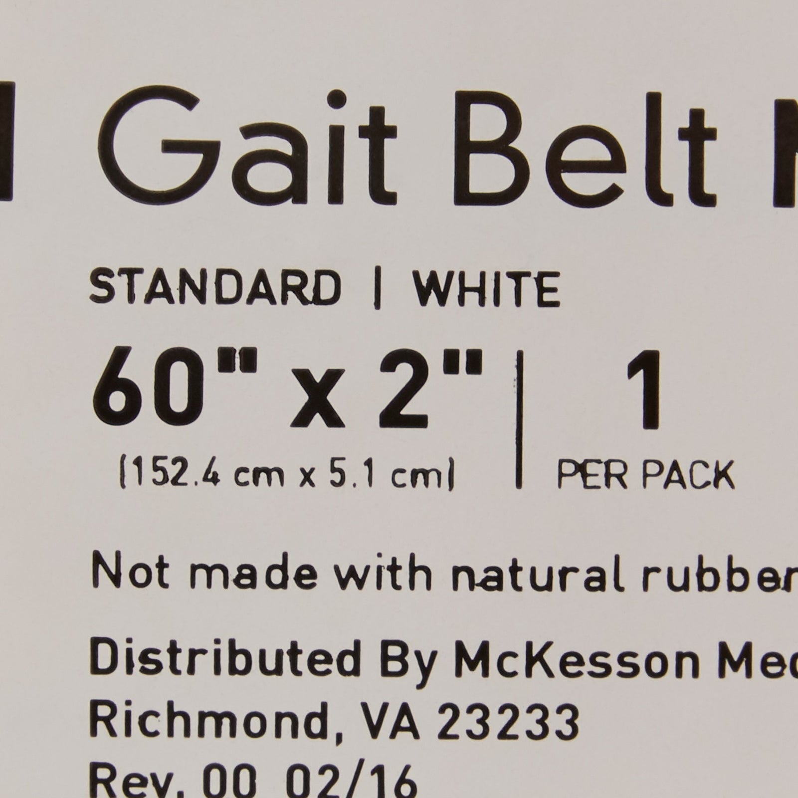McKesson Gait Belt