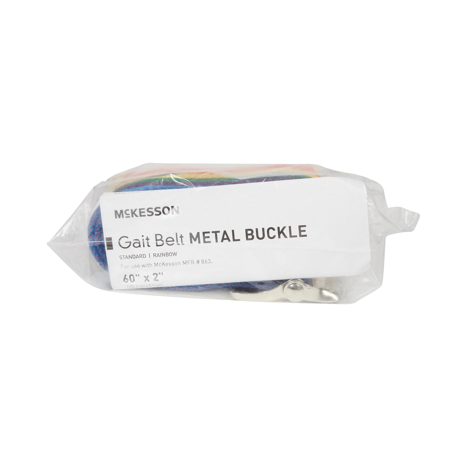McKesson Gait Belt with Metal Buckle